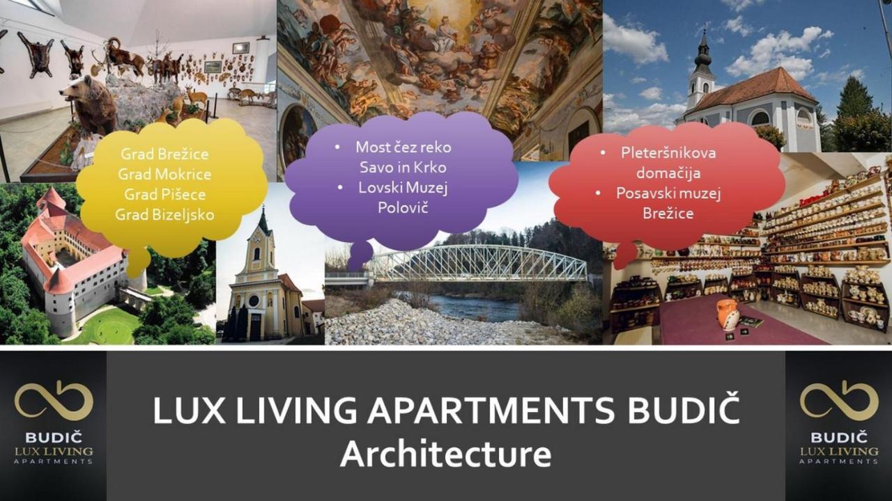 ברז'יס Lux Living Apartments Budic Near Terme Catez מראה חיצוני תמונה